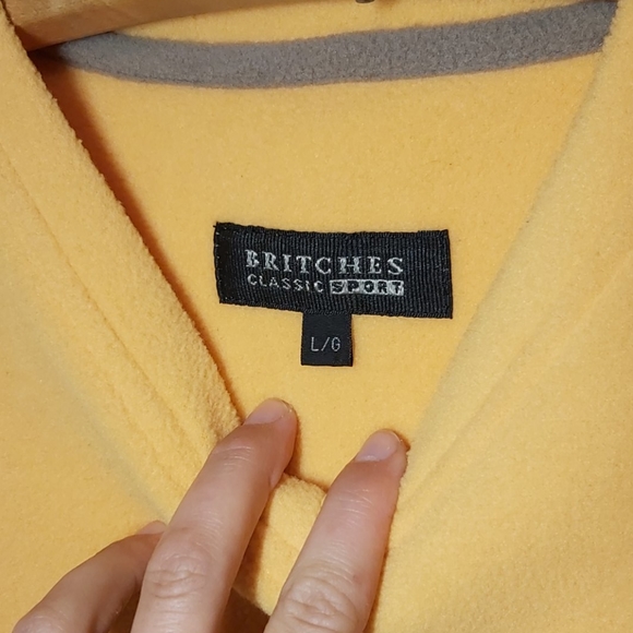 Vintage britches v-neck fleece - Picture 3 of 3